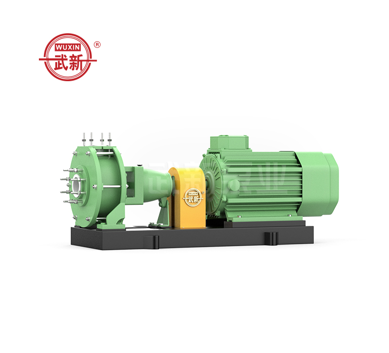 WIHF型夾板加強型氟塑料合金耐腐耐磨化工離心泵